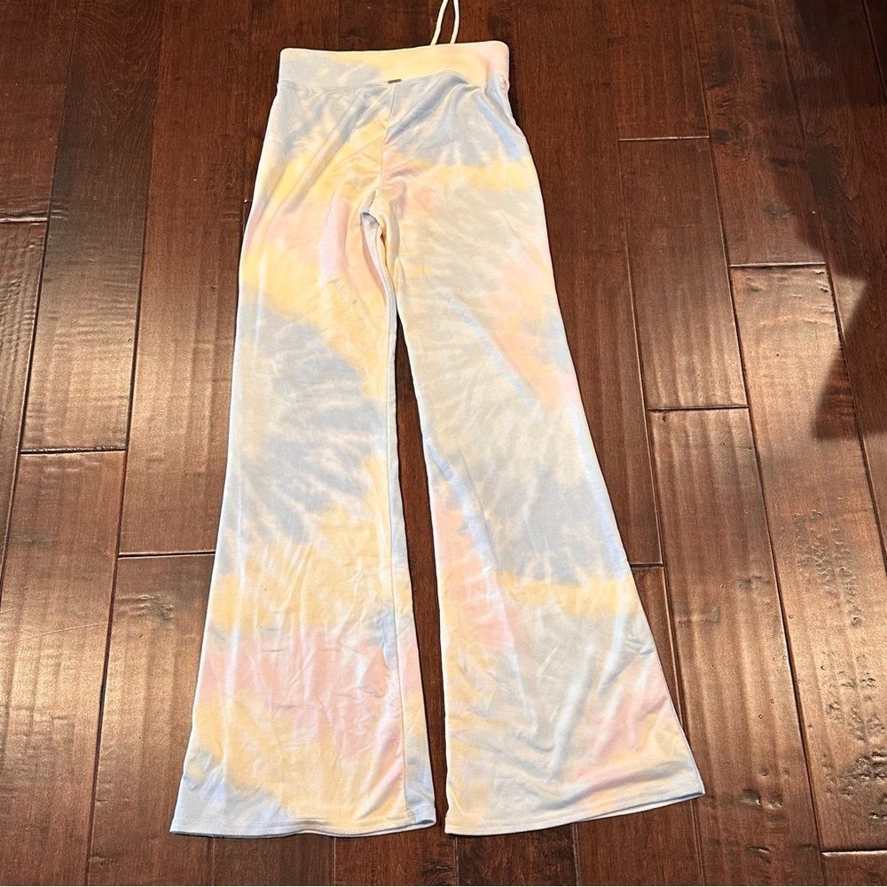 Gilly Hicks Tie-Dye Flare Lounge Pants Size XS